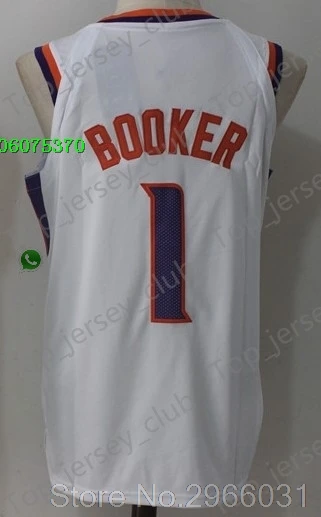 for men А+++ Феникс Мужская футболка#1 DEWIN Booker 13 Steve Nash 20 Josh Jackson 22 DeAndre Ayton 34 Charles Barkley - Color: for men