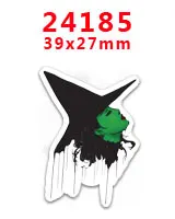 PR24185 30 шт./лот плоское заднее плоское украшение из смолы статуэтка на Хэллоуин diy украшения аксессуары DIY материалы ручной работы PR24162 - Цвет: PR24185