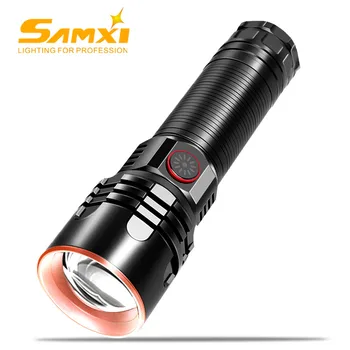 

Powerful Flashlight Self Defense Shocker Lantern 3 Lighting Modes Torch XHP50 Lamp Beads Tactical Lamp Flash Light By 26650