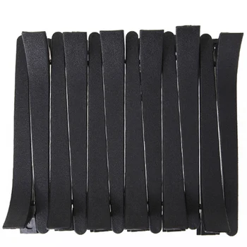 

12pcs Black Duck Mouth Hairdressing Clips Salon Flat Metal Hair Styling Section Clip Accessories Hair Cutting Hair Clamps Tools