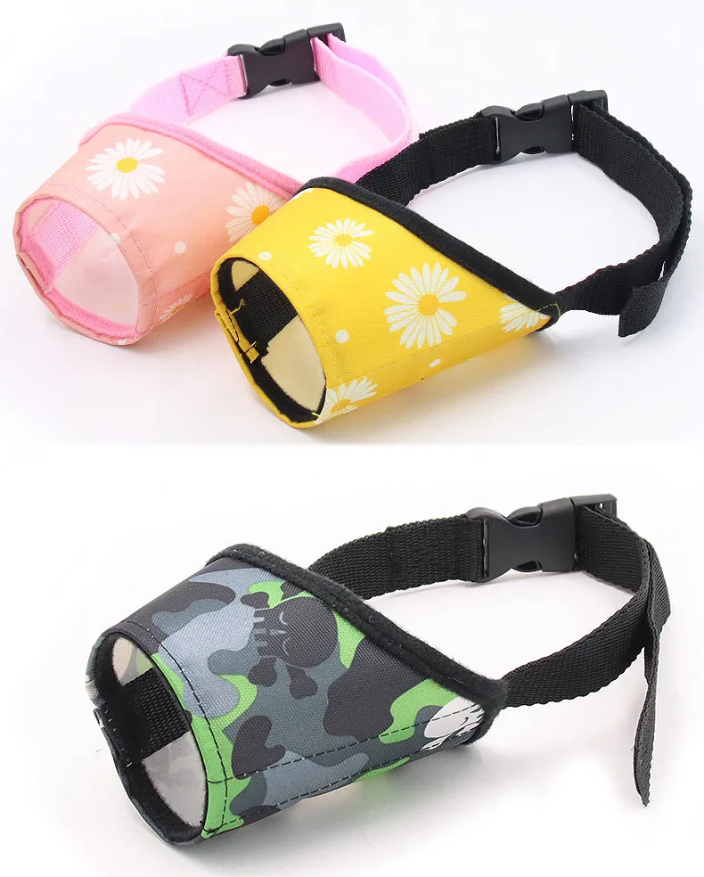 Soft Dog Muzzle Adjusting Straps Mask Anti-biting Anti Stop Chewing for Small Medium Large Dog