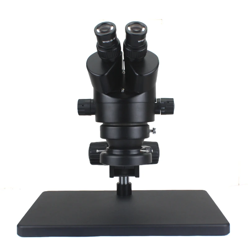 US $172.96 35X90X SimulFocal Trinocular Stereo Microscope 38MP HDMI USB Digital Microscopio Camera Video Magnifier for Repair Soldering