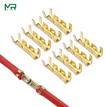 50Pcs/100Pcs 453 U-Vormige Terminal Tab Koude Inserts Connectoren Koude Terminal Kleine Tanden Fascia Terminal, 0.3-1.5mm2