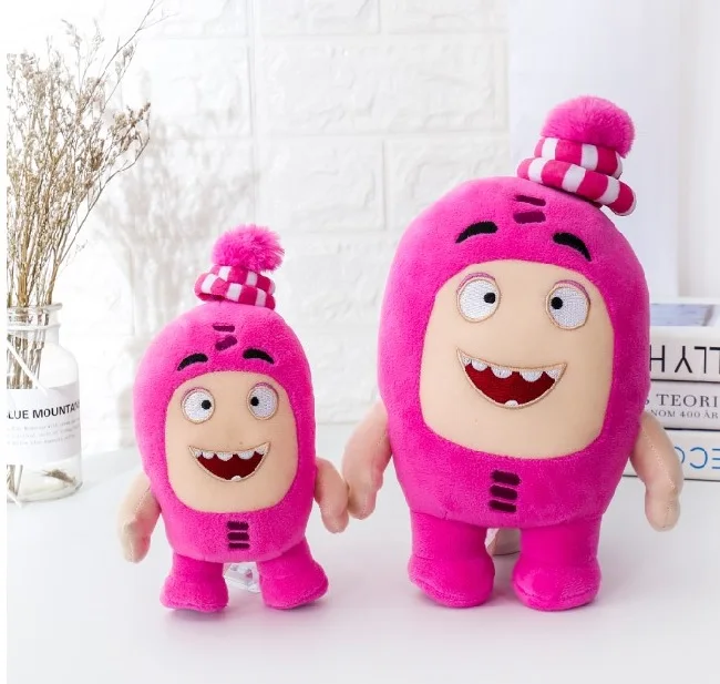 Рождественские подарки 7 цветов 17 см/24 см Oddbods мультфильм предохранитель Джефф Ньют Odd ZEE Bods мягкие животные плюшевые животные куклы игрушки детские подарки