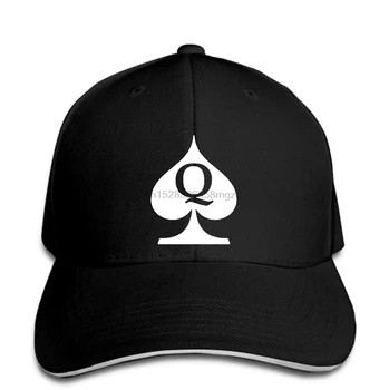 

Queen Of Spades Letter Q Deck Of Cards Poker Symbol Funny Woman's Men Baseball Cap Snapback Cap Women Hat Peaked