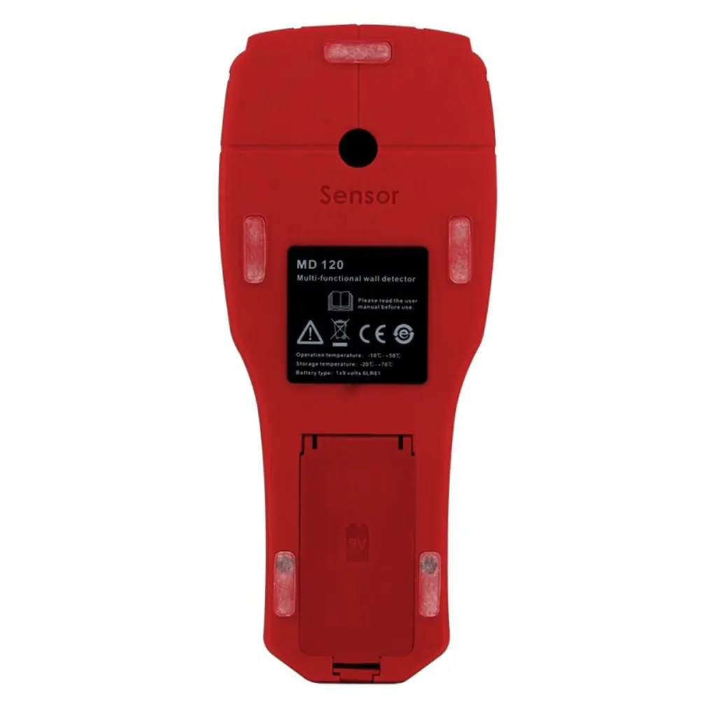 

Wall Metal Detector Handheld Multifunctional Wall Scanner Non-Ferrous Metals Wood Ac Charged Cable Finder Backlight