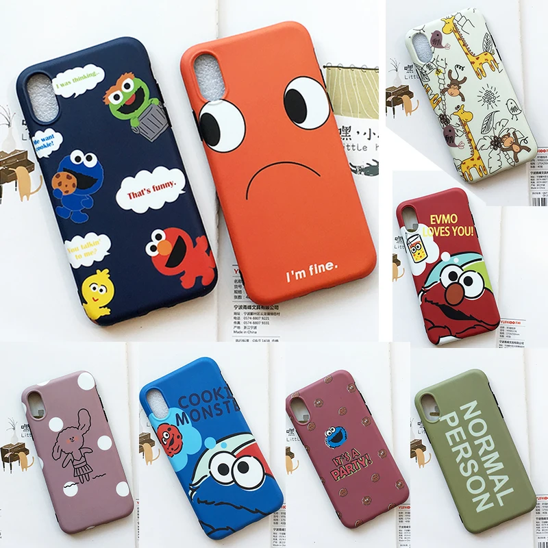 Cute Case For iPhone X XS Case New Fashion IMD Craft Phone Cover For Iphone X XS Half Surround Printed Lovely Picture