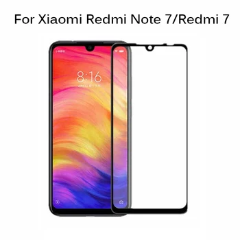 Перейти на Алиэкспресс и купить 3D полное покрытие стекло Redmi Note 7 Закаленное стекло протектор экрана Xiaomi Redmi Note 7 стеклянная пленка Redmi 7 стекло протектор экрана