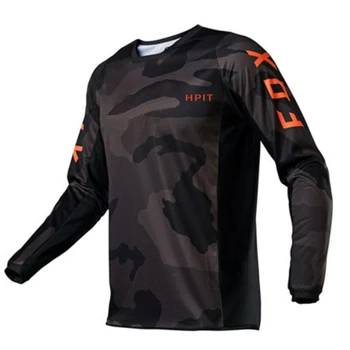 Hpit fox-camisetas de ciclismo de montaña para hombre, ropa deportiva para Motocross, 2020