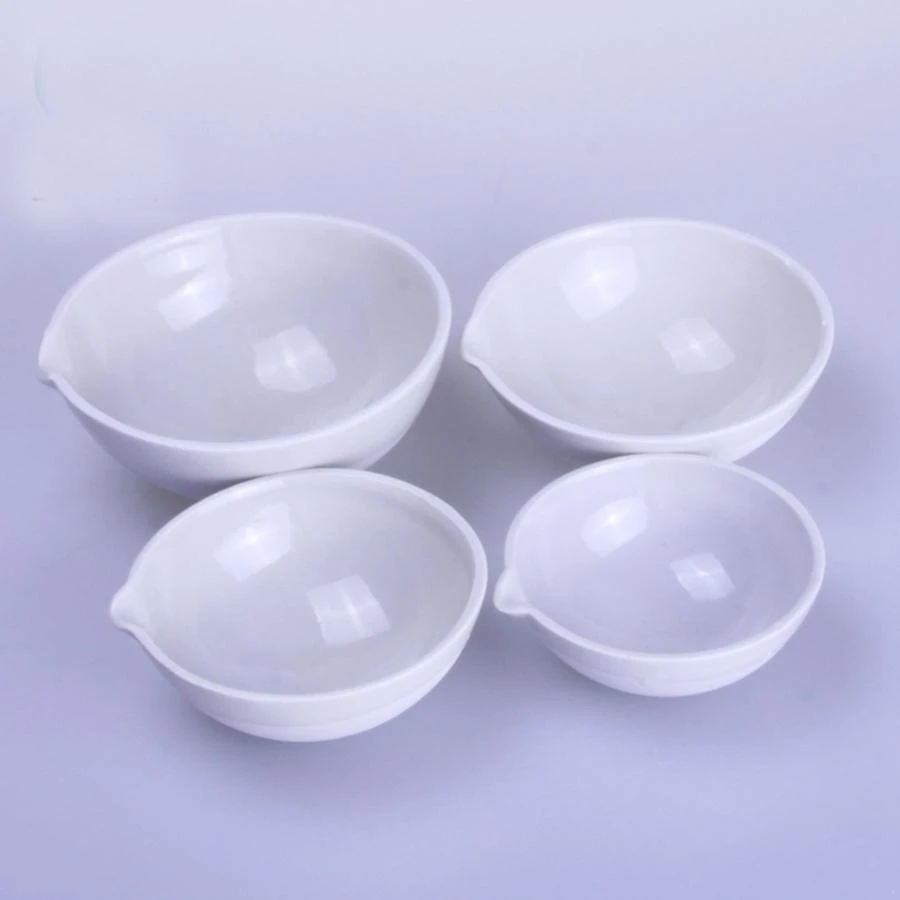 125ml 150ml 200ml 250ml 300ml Ceramic Evaporating Dish Round Bottom