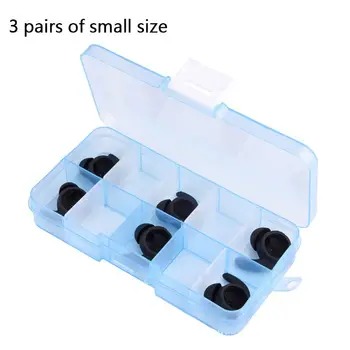 

2020 New 1Set Silicone Horn Shaped Earbuds Eartips with Box for Hua-wei xSport/Honor AM61