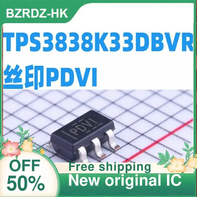 

1-20PCS TPS3838K33DBVR PDVI SOT23-5 New original IC