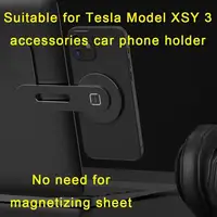 테슬라 모델 X S Y 3 액세서리에 대 한 자동차 전화 홀더 자석 아이폰 12/12Pro/12 프로 최대 브래킷에 대 한 노트북 태블릿 마운트