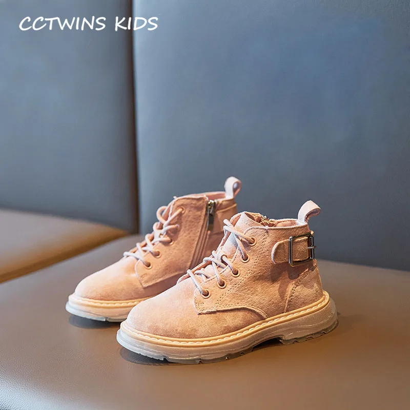 CCTWINS/детская обувь; коллекция года; зимняя детская обувь из натуральной кожи; брендовые Ботинки martin для маленьких мальчиков; теплые короткие ботинки для девочек; MB135