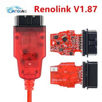 

Renolink V1.87 for ECU Programmer ECU Resetting Key Coding UCH Match Dashboard Coding
