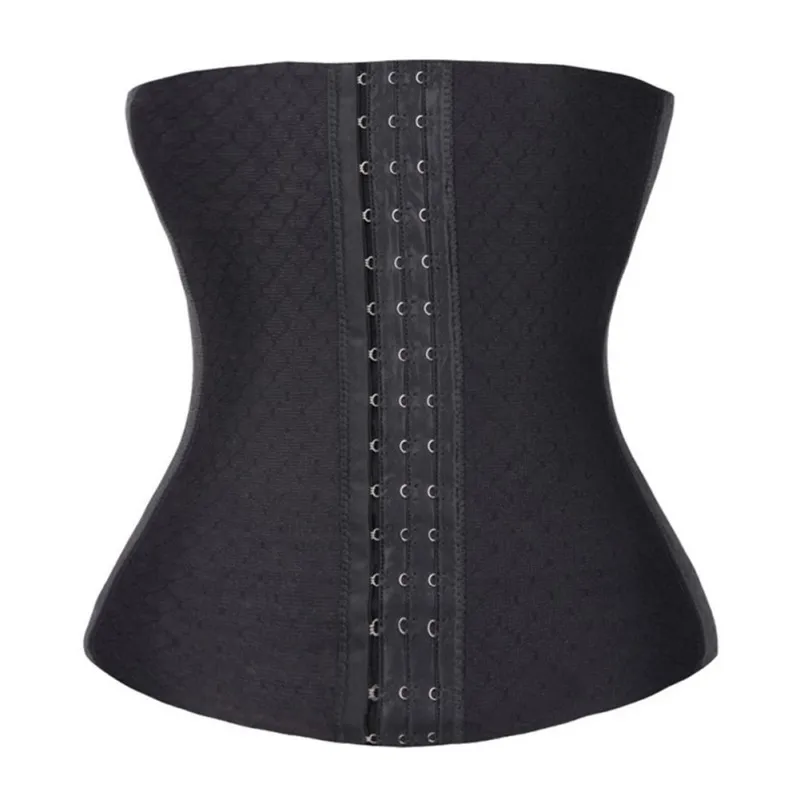 Женский корсет для похудения корсет для торса Cincher Body Shaper Корсет - Цвет: Черный