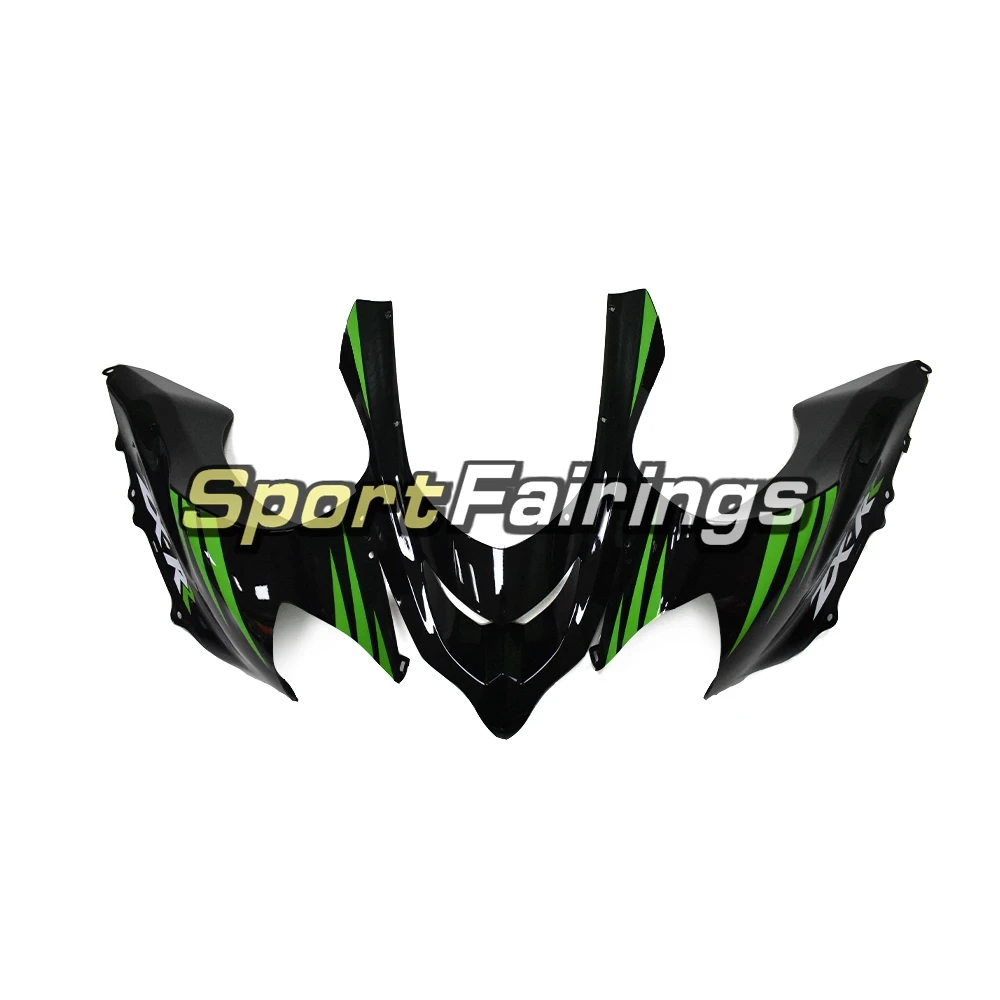 Рамы кузова для Kawasaki ZX-10R 2004 2005 крышки ABS пластиковая система впрыска Кузов Sportbike ZX10R 04 05 Cowlings черный зеленый панель