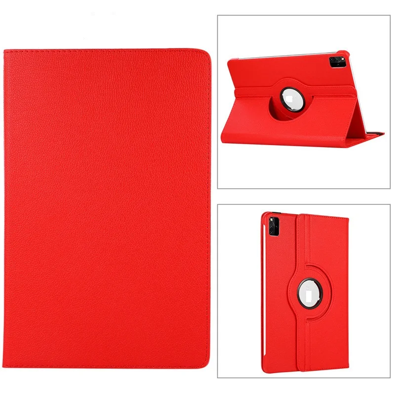 Premium PU Leather Rotating Case for 12.6 Tablet - Solid Protection Cover