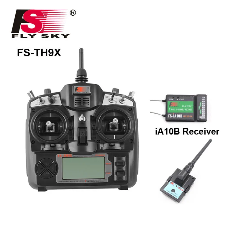 Радиосистема Flysky FS TH9B 2 4G 9CH Радиоуправляемый передатчик W iA10B приемник