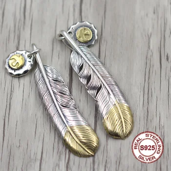 

925 sterling silver pendants Personality classic retro style Brass Bird Indian Popular modeling Send lover's gift