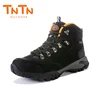 TNTN Mens Genuine Leather Waterproof Trekking Shoes Hiking Boots For Men Outdoor Sports Sneakers Unisex Breathable Walking Boots ► Photo 2/6