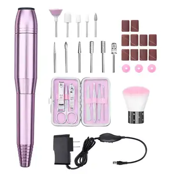 

1Set Professional Electric Nail Drill Machine Kit Manicure Machine Equipment Nail Art Pen Pedicure Nail File Nail Art Tools Kit