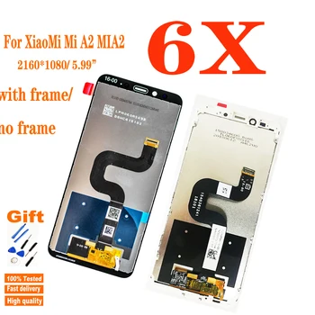 

Original 5.99 inch LCD Display For Xiaomi A2 MI A2 LCD Touch Screen Assembly Digitizer For xiaomi 6X Mi6X Display Replace