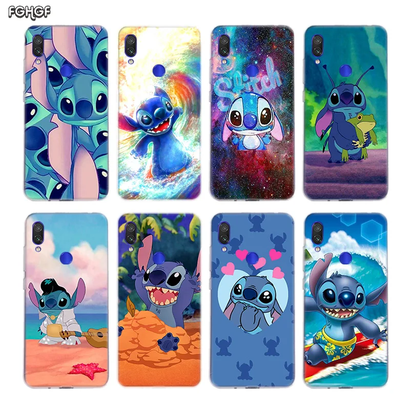 Steward Stitch Cartoon Case For Xiaomi Redmi Note 7 6 Pro 5 4 4X K20 7A Y3 S2 5A 6A Xiomi Mi A3 CC9 CC9E F1 9T 9 SE 8 A2 lite |
