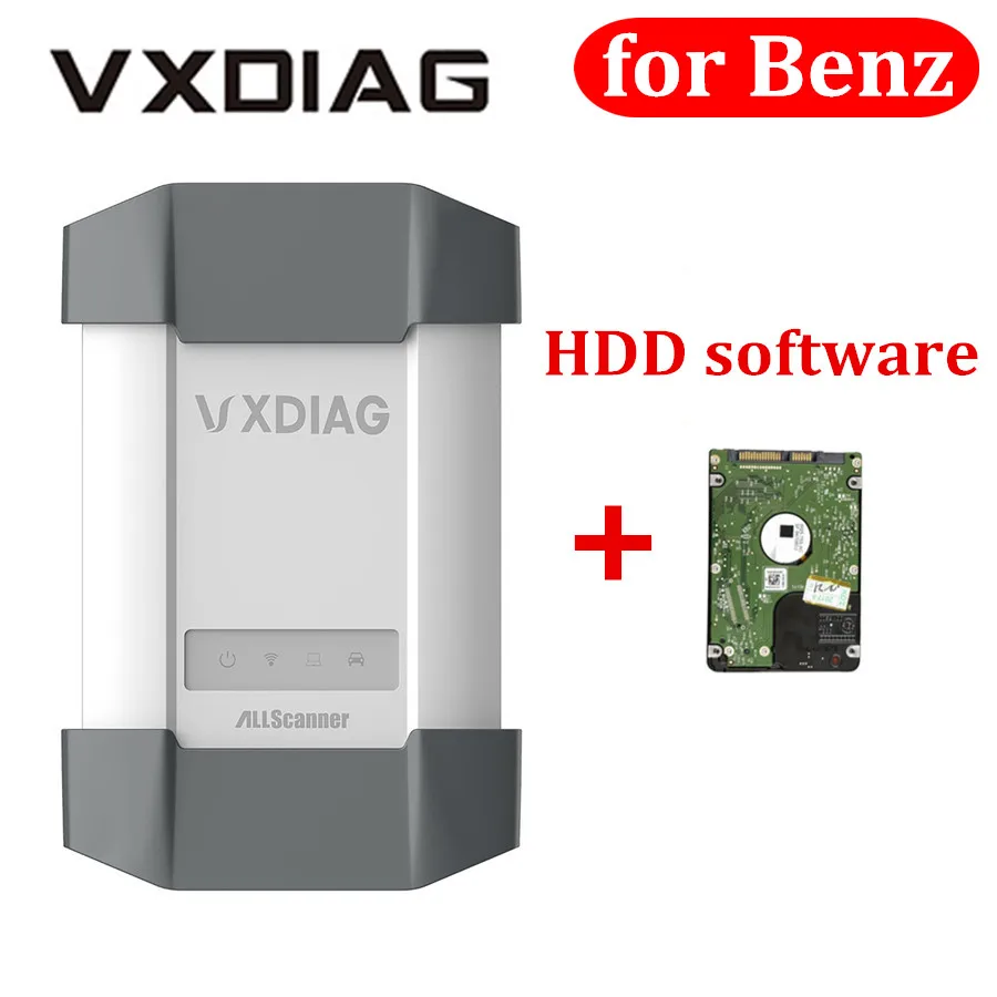 VXDIAG для Benz Авто многофункциональный диагностический инструмент с 1 ТБ жесткого