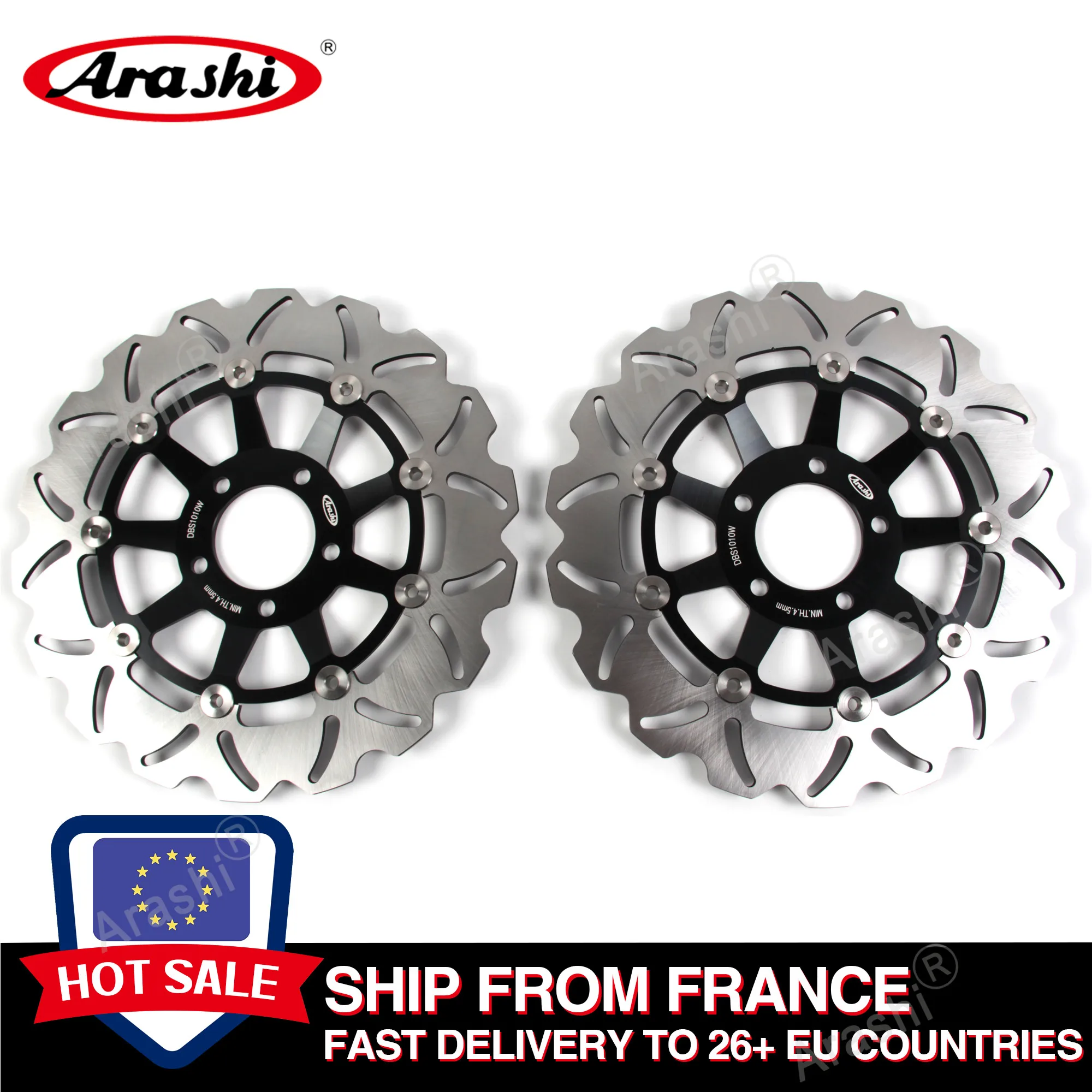 US $165.99 Ship from France For SUZUKI GSF BANDIT 1200 19962005 GSF1200 CNC Front Brake Disc Rotors GSX INAZUMA GSX1200 19992003 RF 900