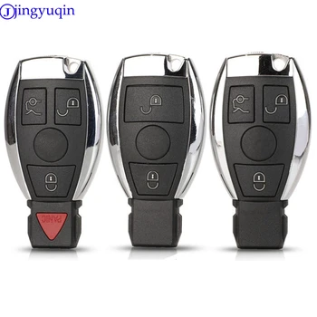 Jingyuqin 2/3/4 B Chiave per auto remota con ingresso senza chiave per Mercedes Benz Anno 2000+ Supporta NEC e BGA originali