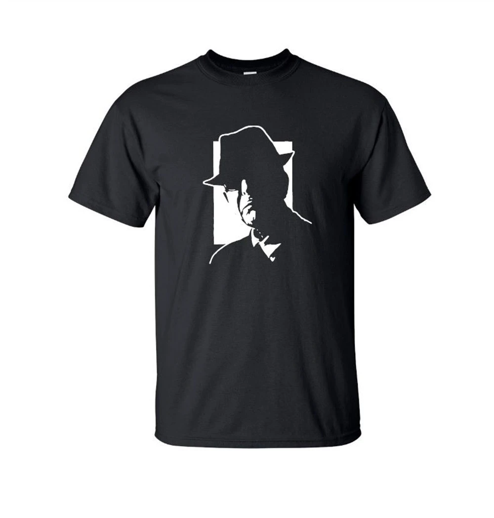 Leonard Cohen-Silhouette футболка новая музыкальная группа товар на день рождения