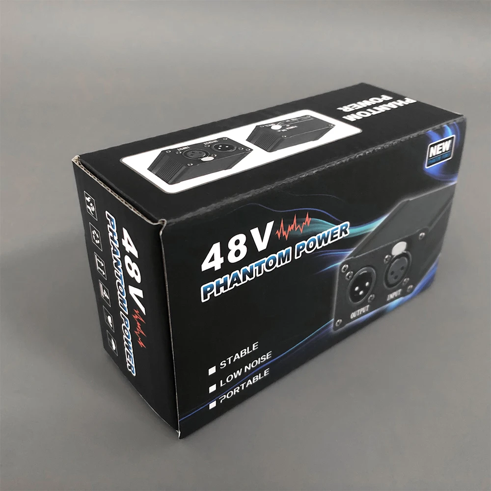 condensador, microfone, 12V, profissional, novo estilo