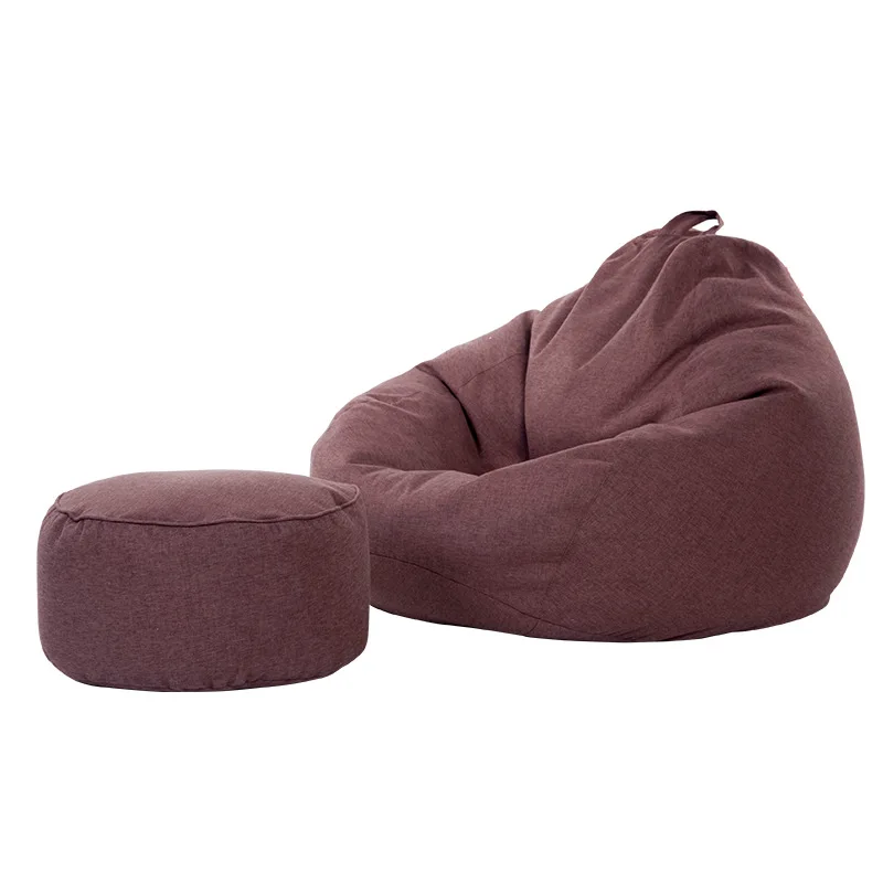 VESCOVO большой размер сандаль татами beanbag ленивый мешок стул бобовый диван размер 90*110 см