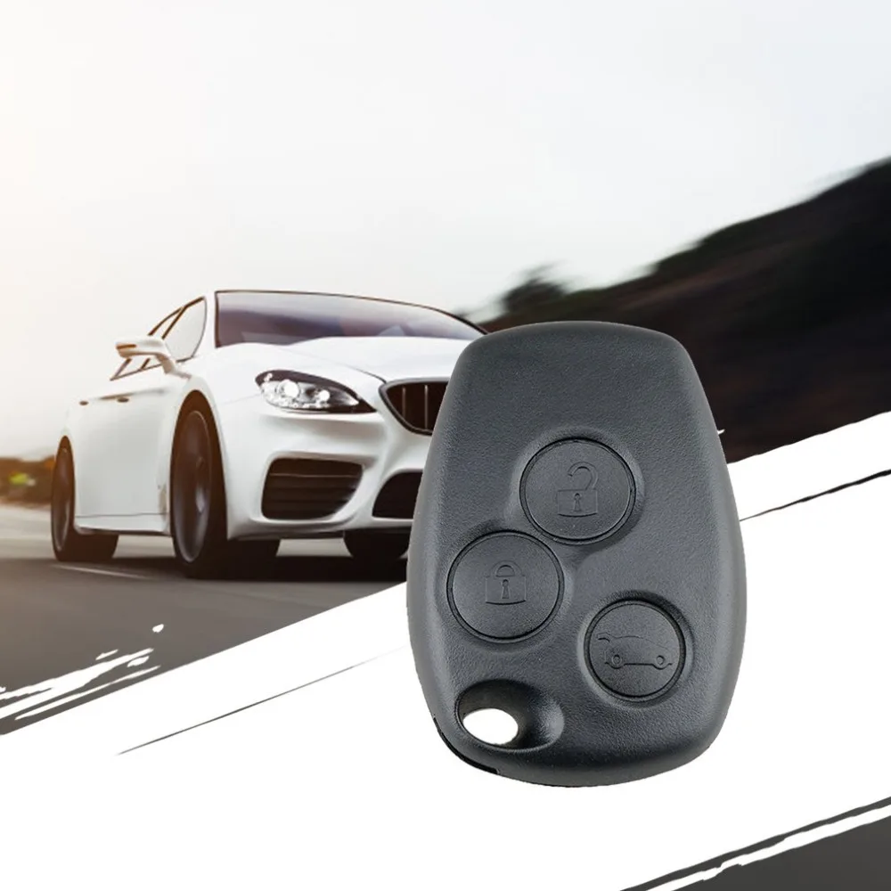 3 кнопки дистанционного ключа оболочки чехол без лезвия для Renault Logan Sandero Clio Fluence Vivaro Master trafdex