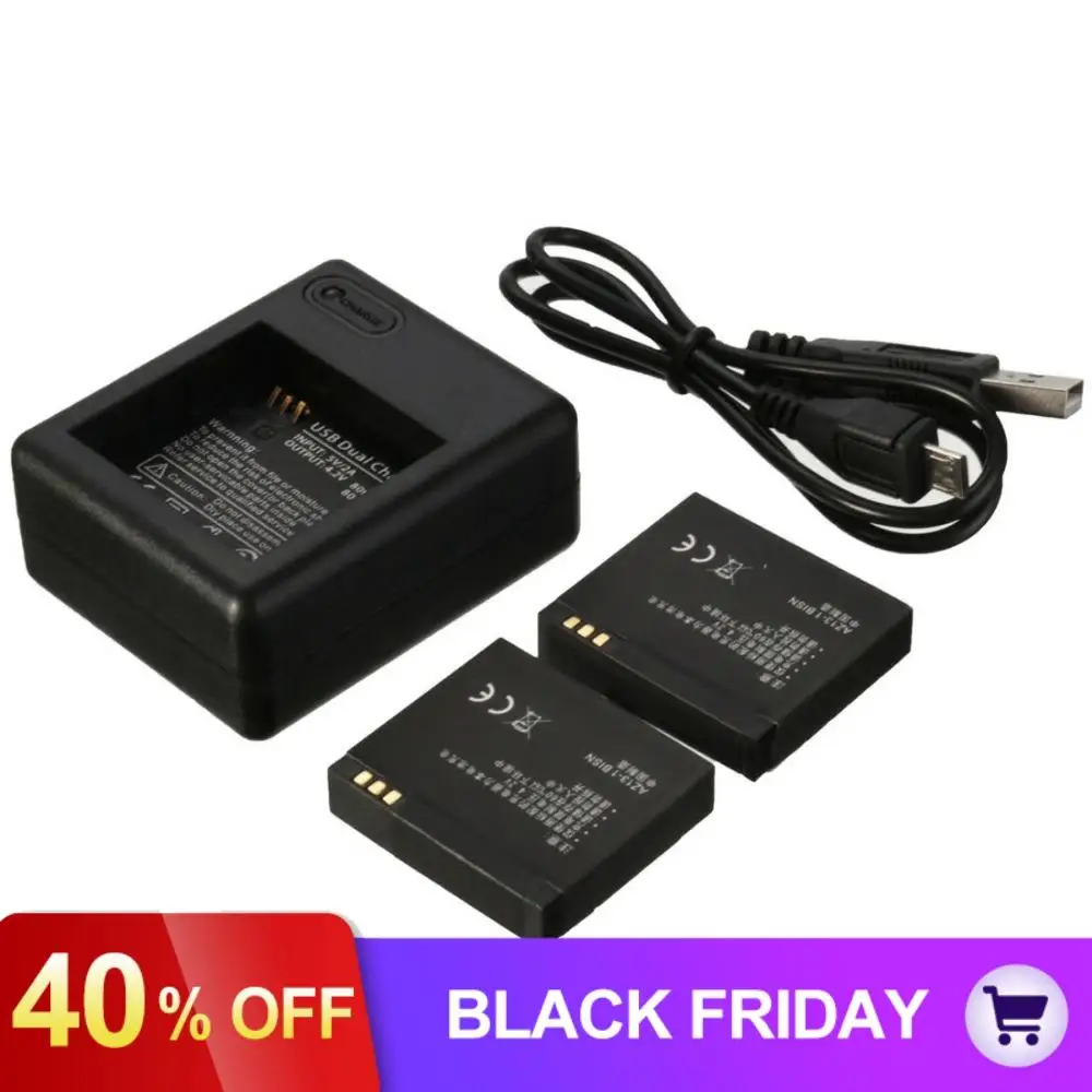 1010mAh литий-ионный аккумулятор+ зарядное устройство+ USB кабель подходит для спортивной камеры Xiaomi Yi Xiaoyi