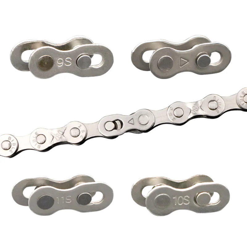 Details about   Bicycle Chain Link Connector Joints Magic Buttons Speed Quick Master Links C gk 