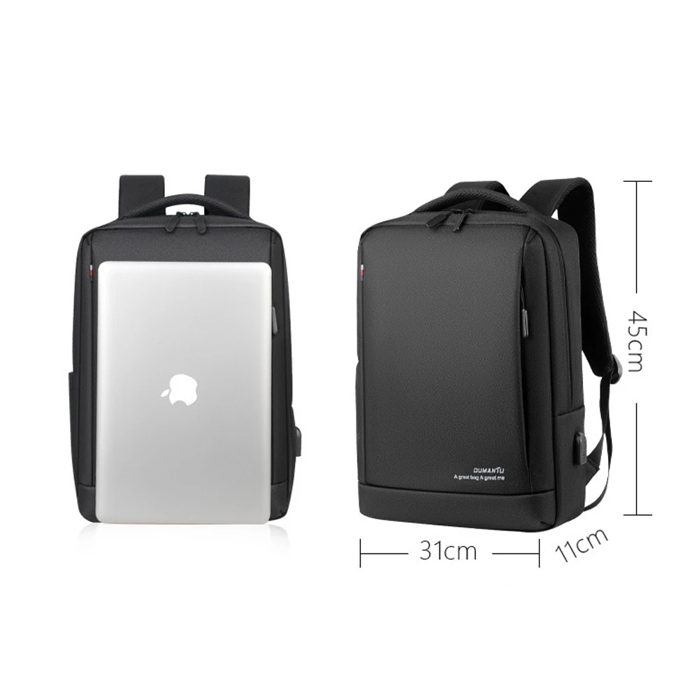 Мужской рюкзак с защитой от кражи для ноутбука usb зарядкой школьная сумка