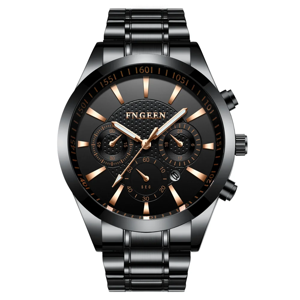 

Relogio MasculinoMen's Classic Watch Sports Automatic Men's Waterproof Leather Strap Men's Business WatchReloj Hombre 2020