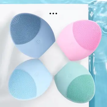 

Electric Silicone Facial Cleansing Face Washer Waterproof Ultrasonic Facial Cleansing Beauty Device
