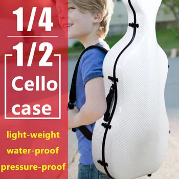 

Factory outlet store cello case 1/2 2/4 1/4 carbon fiber cello hard case