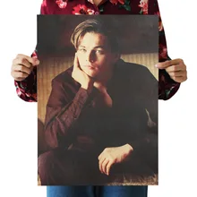 Маленькая слива леондо Ностальгический ретро плакат из крафт-бумаги экран для помещений кафе декоративная живопись