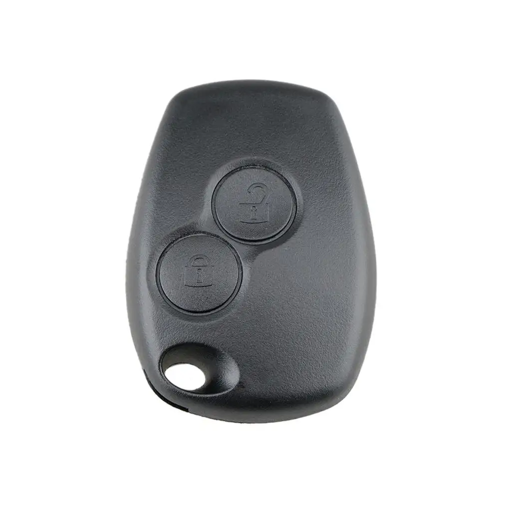 Key Case 2 Buttons Car Key Shell Remote Fob Cover Blank Fob for Renault Dacia Modus Clio 3 Twingo Kangoo 2