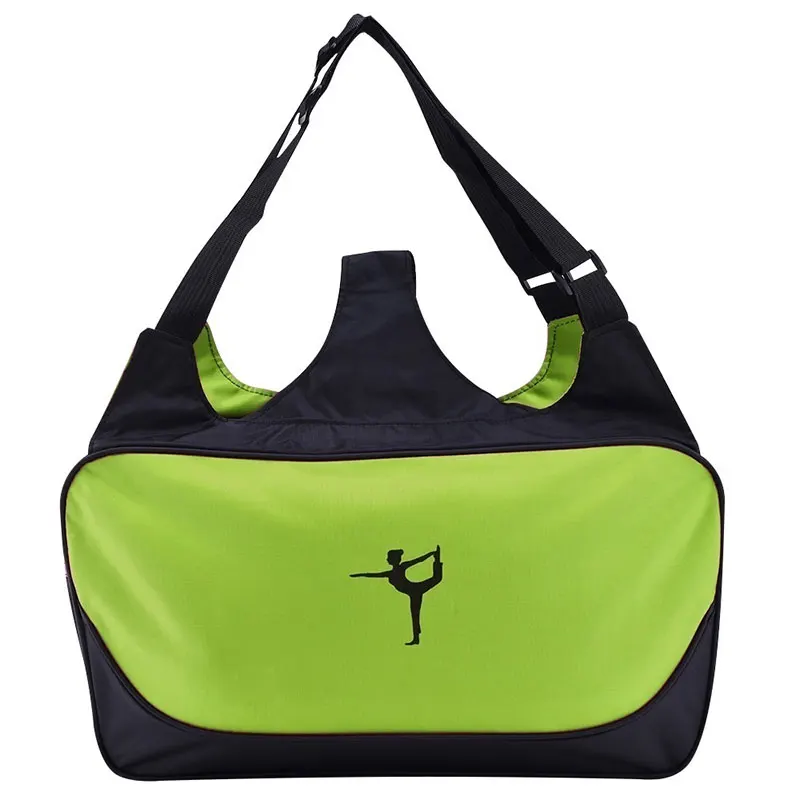 Женская многофункциональная водонепроницаемая сумка для йоги, пилатеса, фитнеса, Наплечная сумка, чехол для спортзала, 5 цветов на выбор - Цвет: Green