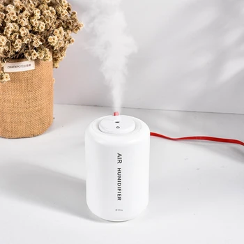550ミリリットルusbポータブルミニ空気加湿ミュート加湿器個人のデスクトップアロマ家庭用車
