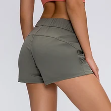 Aliexpress - 2021 Running Short buttery soft stretchy Shorts Out Pocket Sports Shorts Tummy Control Workout Running Athletic Yoga Shorts