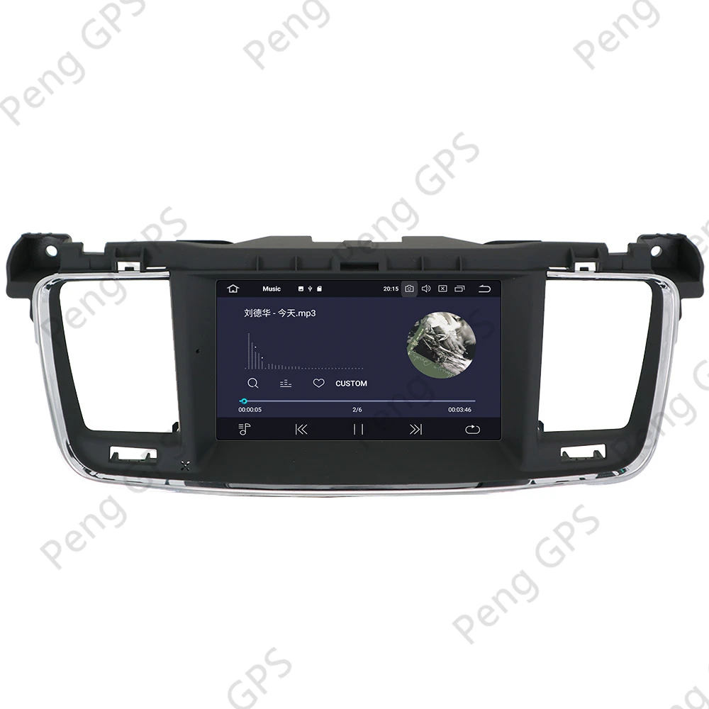 Android 10 0 мультимедиа головное устройство для Peugeot 508 2011 2017 GPS навигация CD DVD плеер