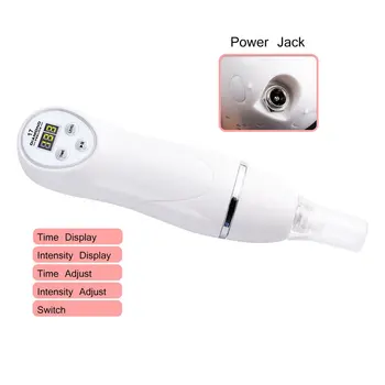 

Portable Beauty Instrument 360 degrees Exfoliating Dermabrasion Blackhead Multi suction adjustment Cleansing Facial Massage