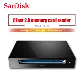 

Original SanDisk Extreme PRO CFast 2.0 memory Card Reader/Writer High-speed USB3.0 Card Professional XC10 Camera Card Reader