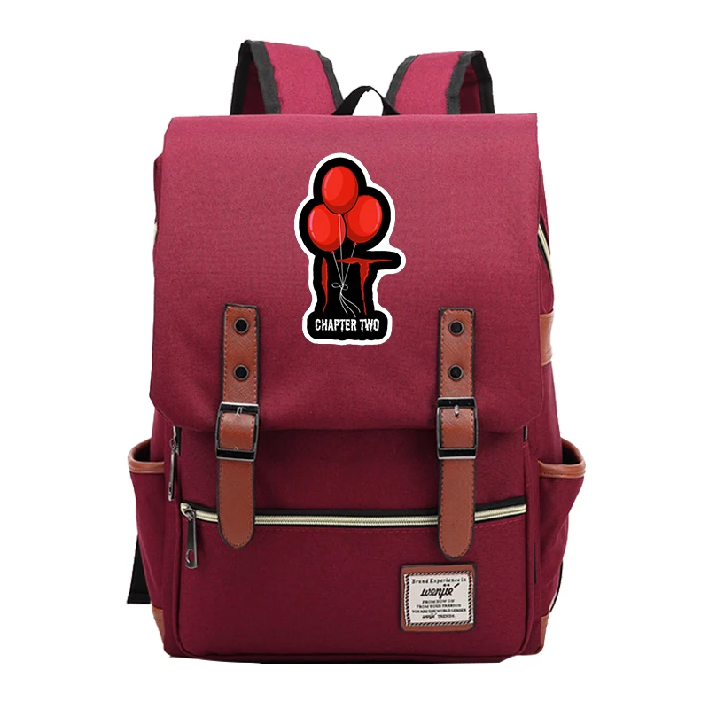 Canvas Backpack 2 It Chapter два печатных мужской рюкзак подростковые школьные сумки модные plecak Szkolny женские рюкзаки сумка Harajuku дорожная сумка - Цвет: Canvas Backpack 2